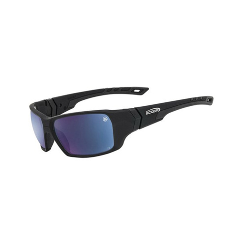 WORKWEAR, SAFETY & CORPORATE CLOTHING SPECIALISTS - Ranger Frozen Black Frame Blue Mirror Lens