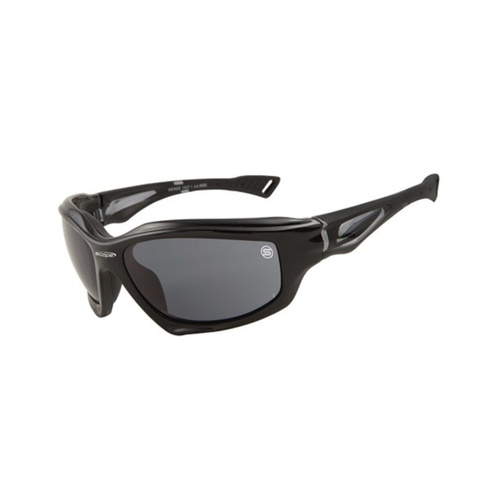 WORKWEAR, SAFETY & CORPORATE CLOTHING SPECIALISTS - Beast Black Frame AF/AS Smoke Lens