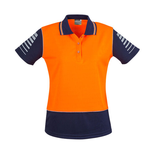 WORKWEAR, SAFETY & CORPORATE CLOTHING SPECIALISTS - Womens Hi Vis Zone Polo