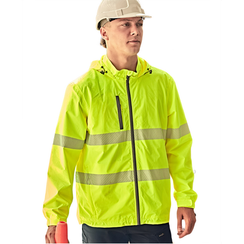 WORKWEAR, SAFETY & CORPORATE CLOTHING SPECIALISTS - Unisex Super Light Segmented Tape Packable Rain Jacket