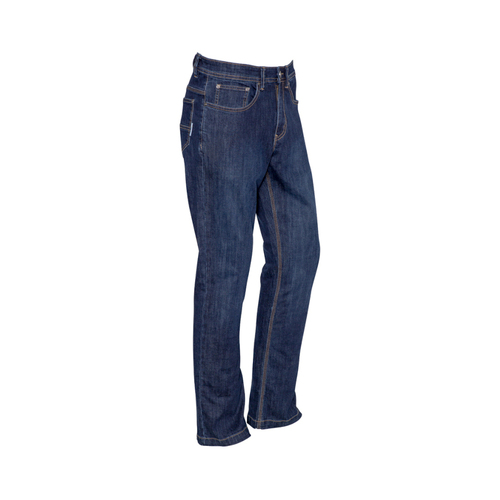 WORKWEAR, SAFETY & CORPORATE CLOTHING SPECIALISTS - Mens Stretch Denim Work Jeans