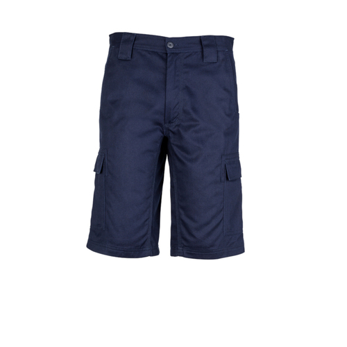 WORKWEAR, SAFETY & CORPORATE CLOTHING SPECIALISTS Mens Midweight Drill Cargo Short