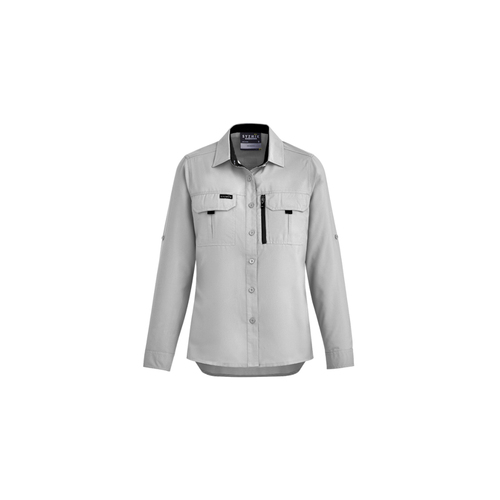 WORKWEAR, SAFETY & CORPORATE CLOTHING SPECIALISTS Womens Outdoor L/S Shirt