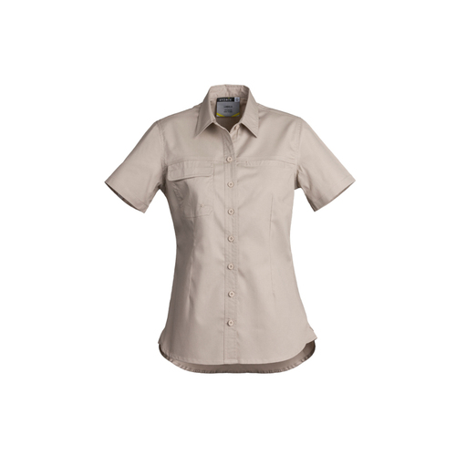 WORKWEAR, SAFETY & CORPORATE CLOTHING SPECIALISTS Womens Lightweight S/S Tradie Shirt
