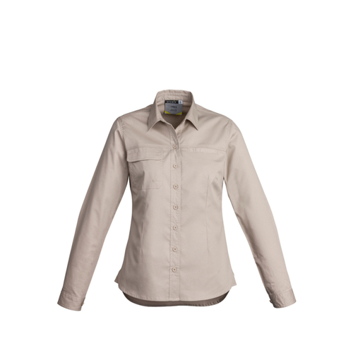 WORKWEAR, SAFETY & CORPORATE CLOTHING SPECIALISTS Womens Lightweight L/S Tradie Shirt