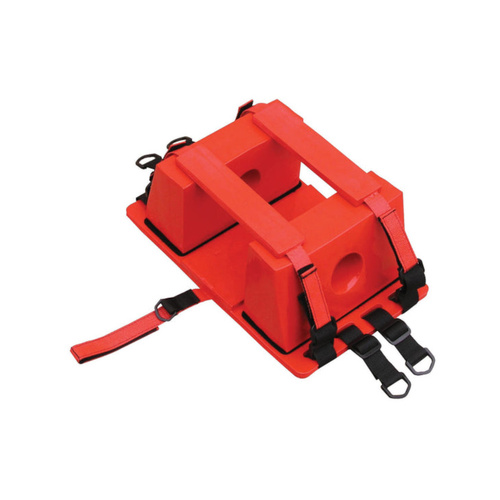 WORKWEAR, SAFETY & CORPORATE CLOTHING SPECIALISTS - TREK PROLOK HEAD IMMOBILISER, PLASTIC CONSTRUCTION, BACKBOARD COMPATIBLE, 159KG LOAD LIMIT - GST FREE