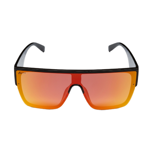 WORKWEAR, SAFETY & CORPORATE CLOTHING SPECIALISTS Bohemian PR4696 BL.R - Shiny black frame, red multi coated polarised lens