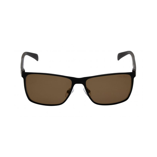 WORKWEAR, SAFETY & CORPORATE CLOTHING SPECIALISTS FLASH PN24144 BL.BR+AR - Shiny Black frame, Brown polarised lens + AR coating - NYLON