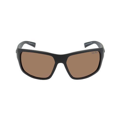 WORKWEAR, SAFETY & CORPORATE CLOTHING SPECIALISTS P6504 MBL.BR - Matt Black Frame, Brown Polarised Lens - TR-90