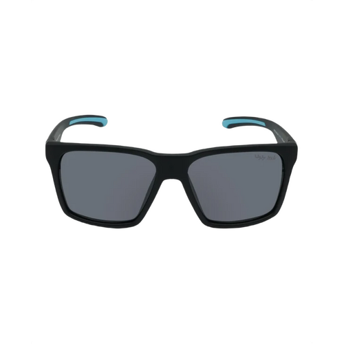 WORKWEAR, SAFETY & CORPORATE CLOTHING SPECIALISTS PRF357 Polarised Floating Sunglasses - Matt Black Frame, Smoke Polarised Lens