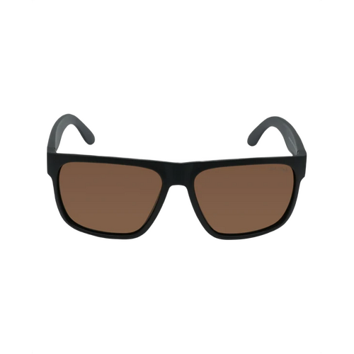 WORKWEAR, SAFETY & CORPORATE CLOTHING SPECIALISTS PRF389 Polarised Floating Sunglasses- Matt Black Frame, Brown Polarised Lens