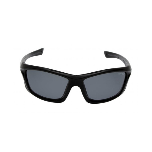 WORKWEAR, SAFETY & CORPORATE CLOTHING SPECIALISTS PU5994 BL.SM - Shiny Black frame, Smoke polarised lens - TPEE