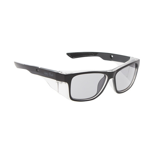 WORKWEAR, SAFETY & CORPORATE CLOTHING SPECIALISTS SPARKIE - Matt Black / Smoke Safety Glasses