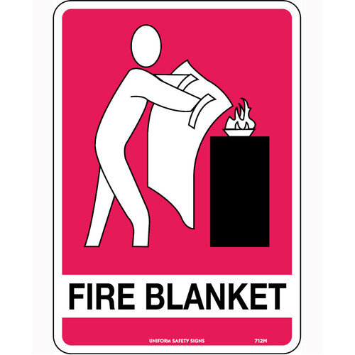 WORKWEAR, SAFETY & CORPORATE CLOTHING SPECIALISTS 430x300mm - Metal - Fire Blanket