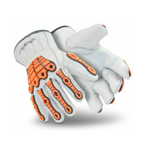 WORKWEAR, SAFETY & CORPORATE CLOTHING SPECIALISTS - 4060 Chrome Slt Leather C/W Impact Glove