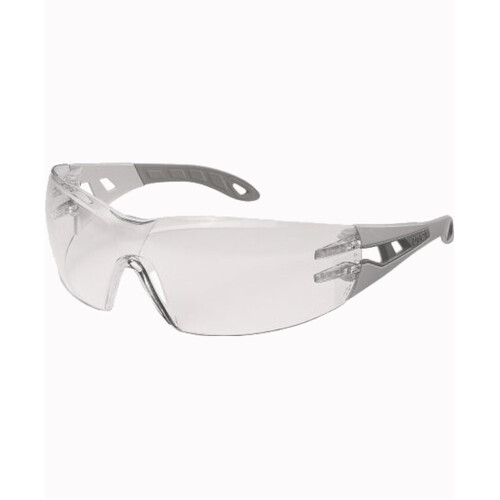 WORKWEAR, SAFETY & CORPORATE CLOTHING SPECIALISTS uvex Pheos Grey/Grey Arms, Clear THS lens
