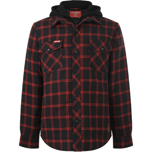 WORKWEAR, SAFETY & CORPORATE CLOTHING SPECIALISTS Red Collection - MENS QUILTED SHACKET