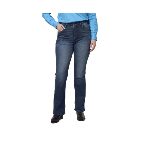 WORKWEAR, SAFETY & CORPORATE CLOTHING SPECIALISTS Women's Mustang Bootcut Jeans