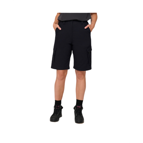 WORKWEAR, SAFETY & CORPORATE CLOTHING SPECIALISTS Women Edge Straight Short Ripstop