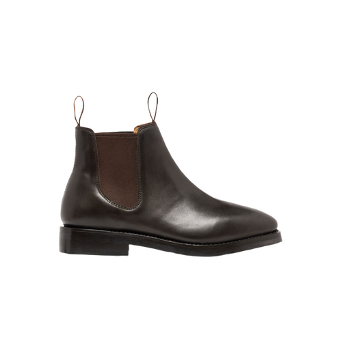 WORKWEAR, SAFETY & CORPORATE CLOTHING SPECIALISTS Mustang Signature Pull-Up Leather Boot - Brown