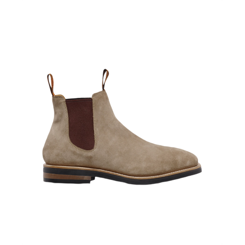 WORKWEAR, SAFETY & CORPORATE CLOTHING SPECIALISTS Mustang Sig. Pull-Up Leather Boot - Taupe Suede