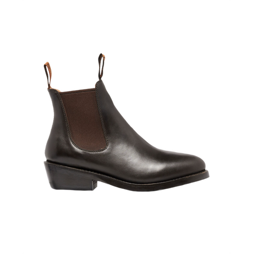 WORKWEAR, SAFETY & CORPORATE CLOTHING SPECIALISTS Women's Mustang Sig. Pull-Up Leather Boot - Brown